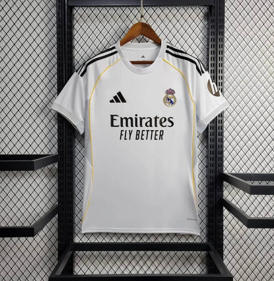 2025/2026 Real Madrid Home Football Shirt